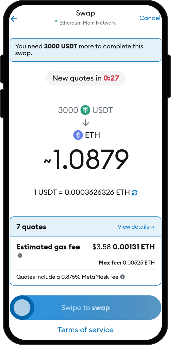 Swap Your USDT for Islander